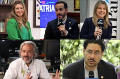 Así se mueven los candidatos en redes sociales.