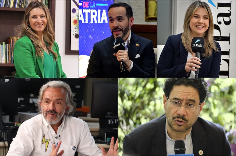 Así se mueven los candidatos en redes sociales.