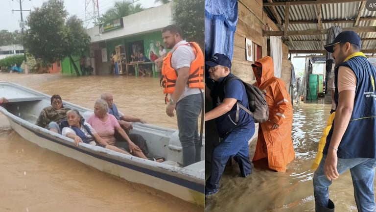 Frente frío y lluvias atípicas dejan graves daños en 16 departamentos del país