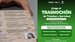 trasnochón de servicios de Movilidad
