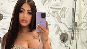 Yailin deslumbró en los Premios Heat.