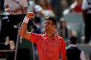 Novak Djokovic, tenista serbio.