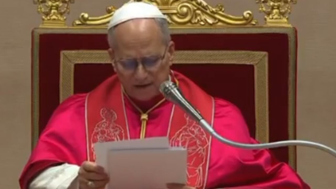 El papa León XIV durante su discurso reiteró su llamado a respetar la voluntad del pueblo venezolano y a proteger los derechos humanos y civiles.