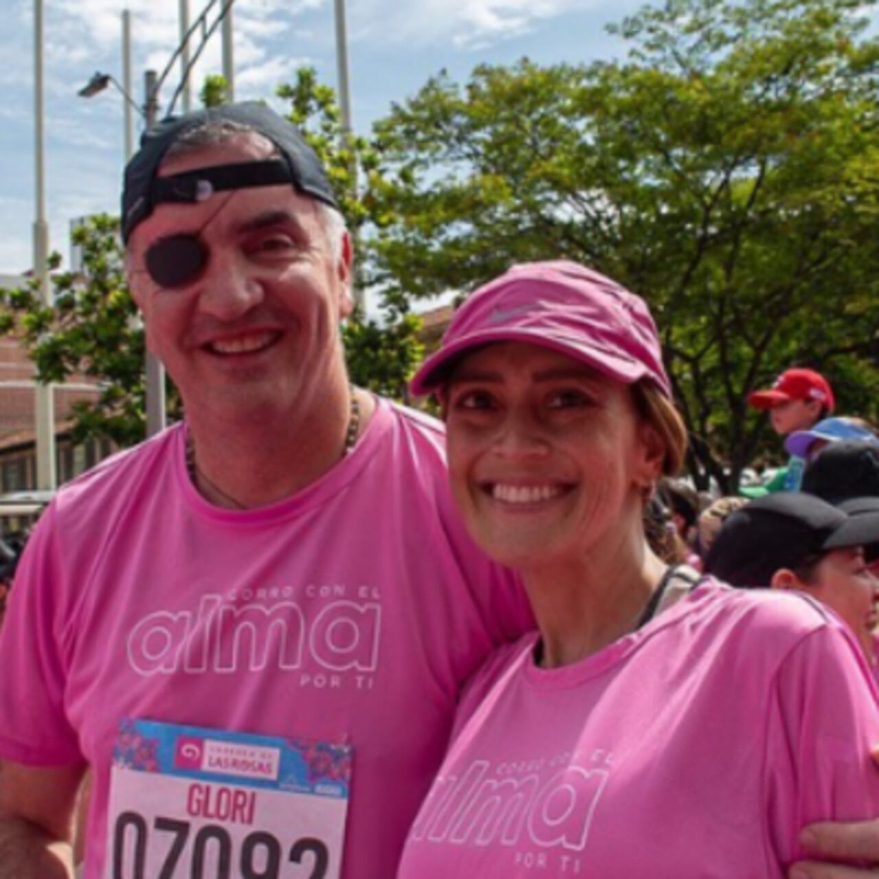 La pareja estuvo justa durante toda la candidatura de Tobón en diversas actividades.