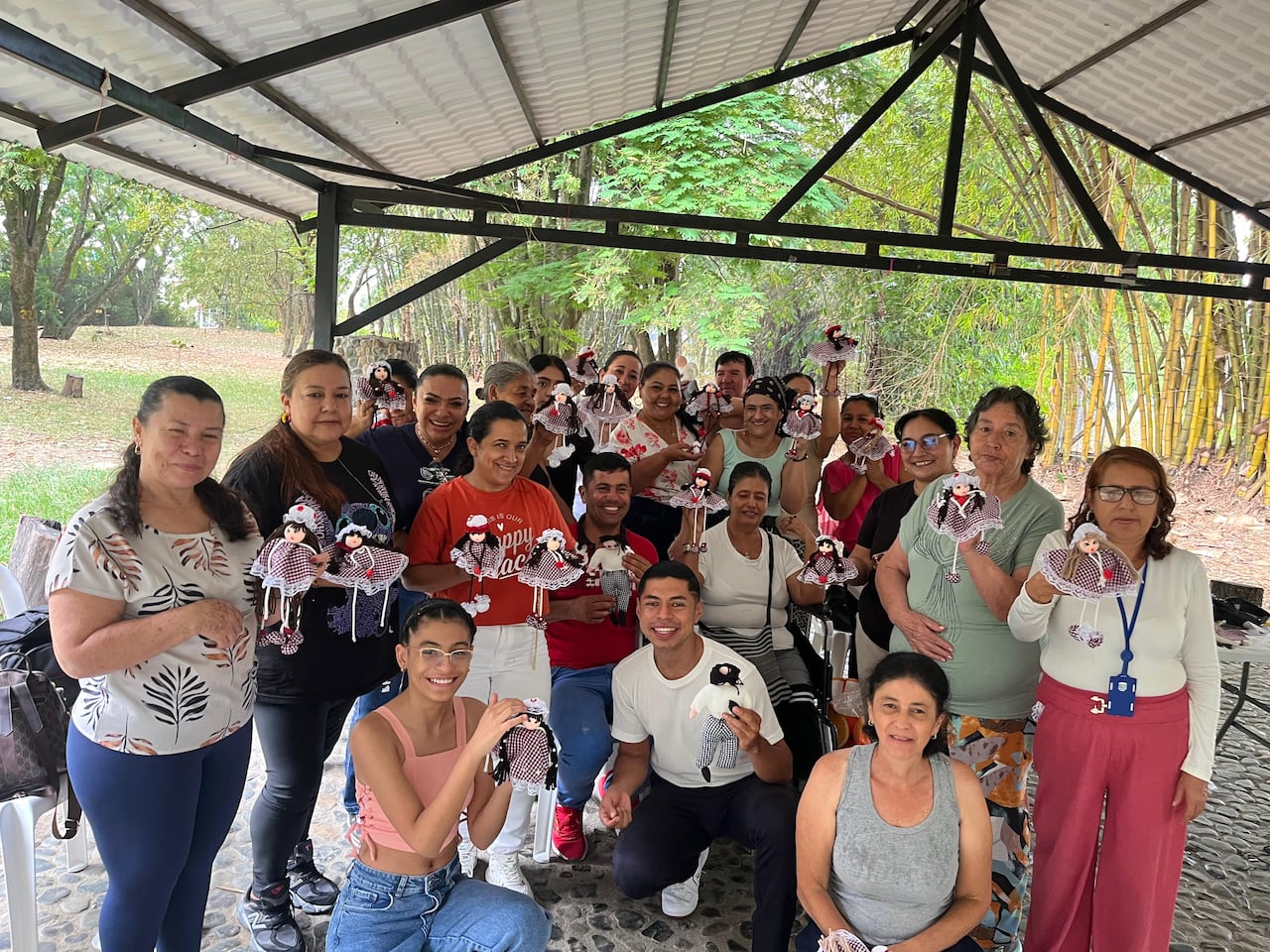 Las muñecas de trapo son importantes para las actividades de sanación.