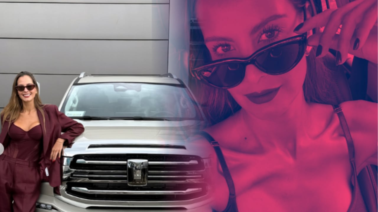 Laura Acuña estrena camioneta GWM Tank 500 de 300 millones.