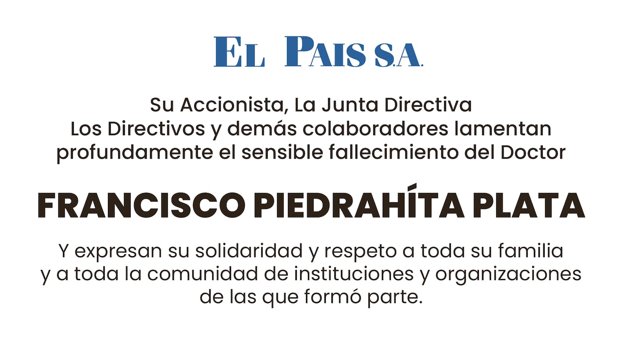 Francisco Piedrahita será recordado como un líder que entendió la educación como motor de cambio social.