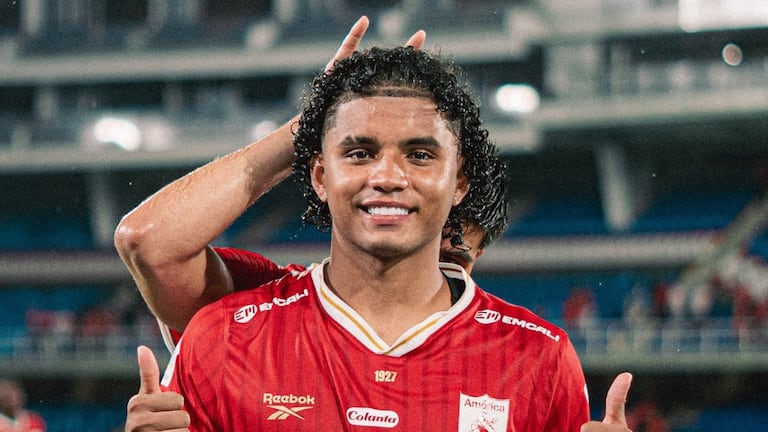 Josen Escobar con América de Cali.