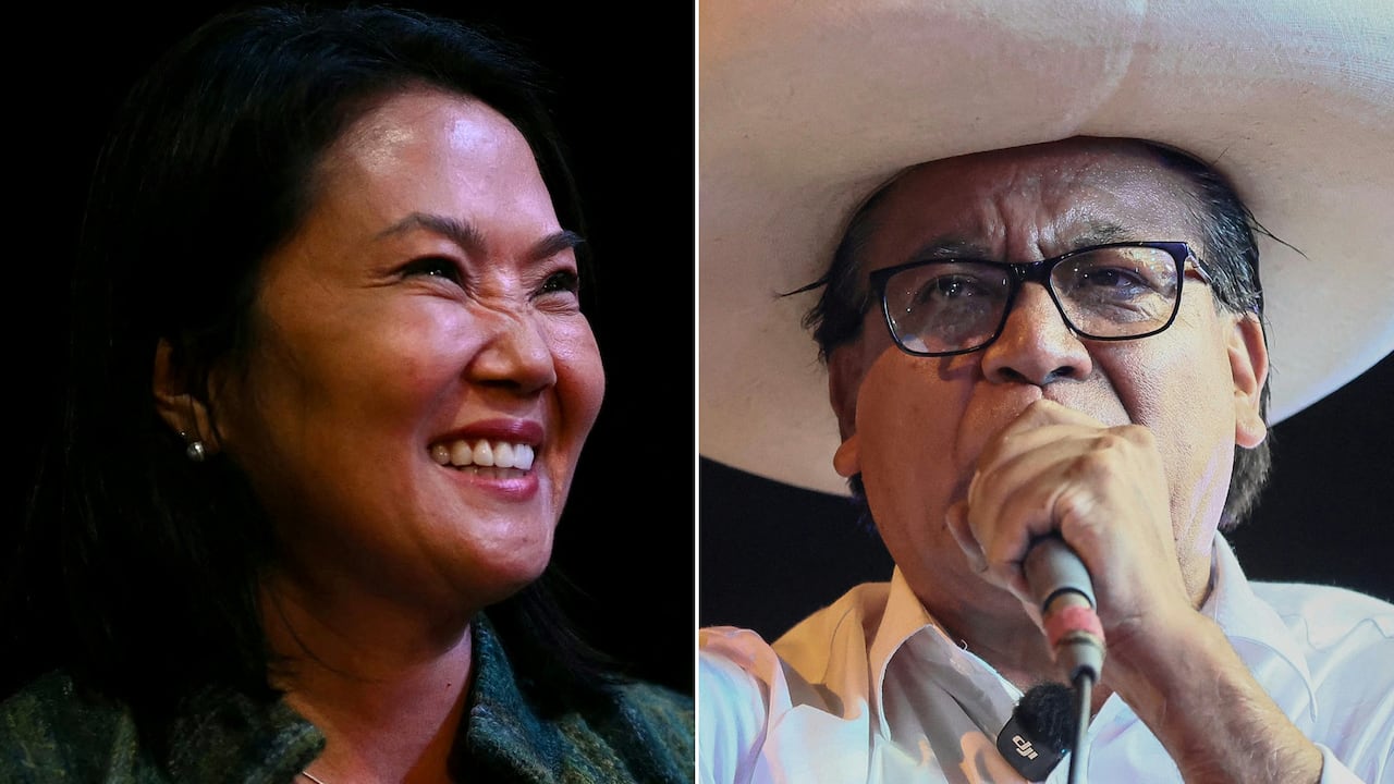 La candidata de derecha Keiko Fujimori y el izquierdista Roberto Sánchez se enfrentarán en la segunda vuelta de las elecciones presidenciales del Perú el 7 de junio de 2026.