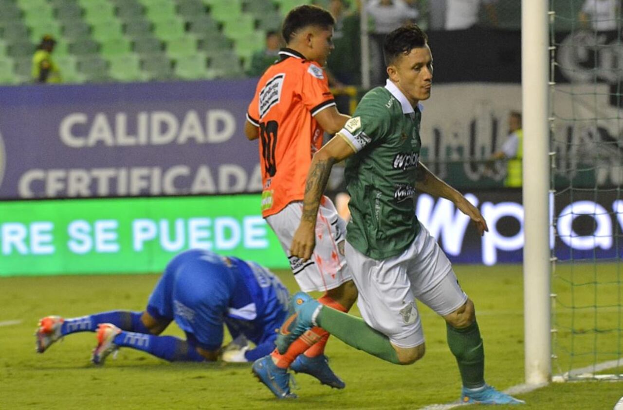 El paraguayo Gustavo Ramírez se reencontró con el gol en el partido del Cali ante Envigado.