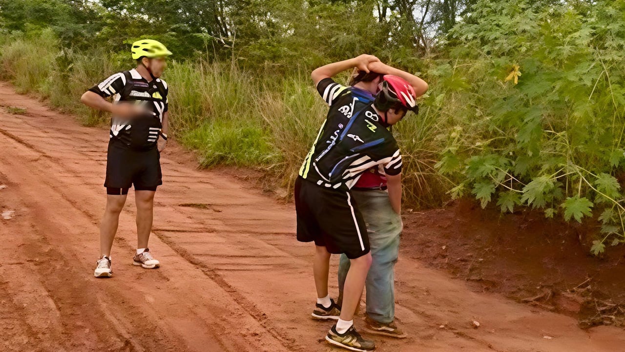 Los deportistas tenían armas como forma de autoprotegerse a la hora de practicar deporte en esta parte del centro del Cauca.