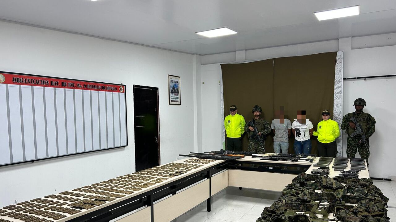 Dos capturado en operación militar disidencias Farc en Nariño
