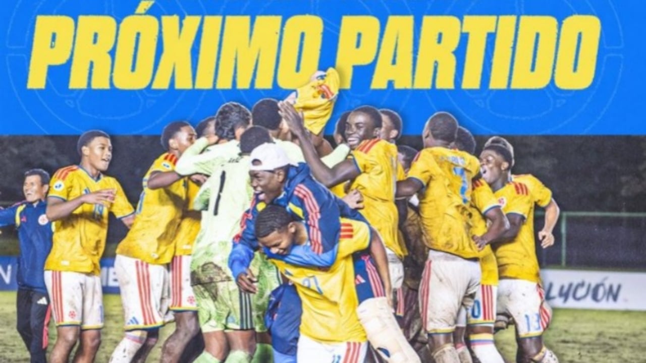 Colombia busca la final ante Brasil en el Sub-17