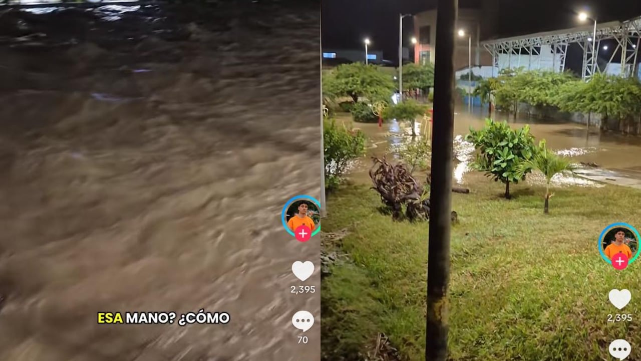 Habitantes del municipio, viven una triste Navidad tras el desbordamiento del rió.