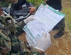 Autoridades alertan sobre el empleo de aeronaves no tripuladas para la ejecución de acciones terroristas en el Cauca.
