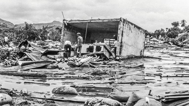 Armero, el pueblo que borró del mapa la erupción del volcán Nevado del Ruiz en noviembre de 1985.