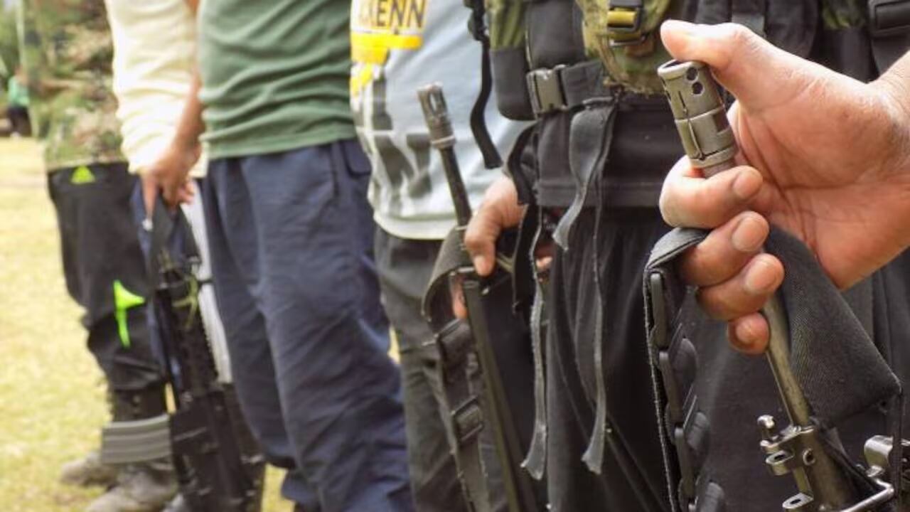 Grupos armados al margen de la ley.