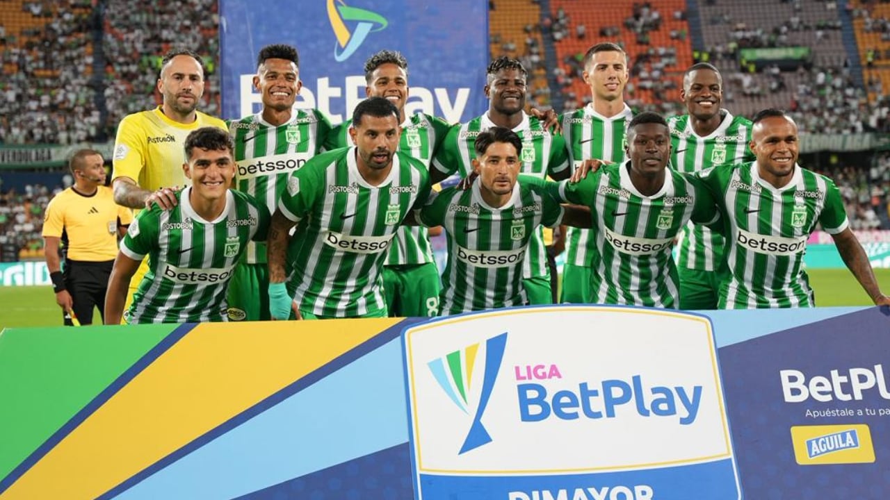 Nómina de Atlético Nacional para este primer semestre de 2026.