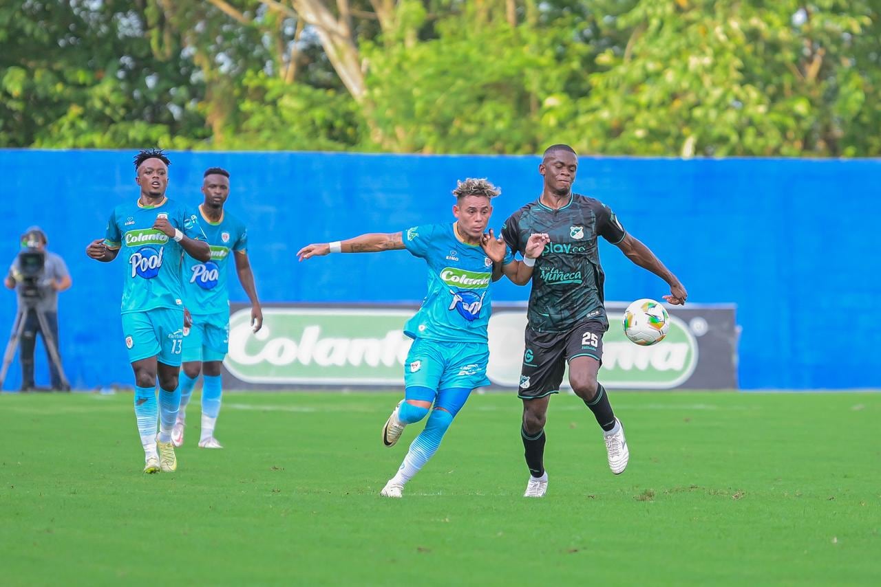 Imagen del partido entre Jaguares de Córdoba y Deportivo Cali por la fecha 1 del primer semestre de la Liga Colombiana 2026.