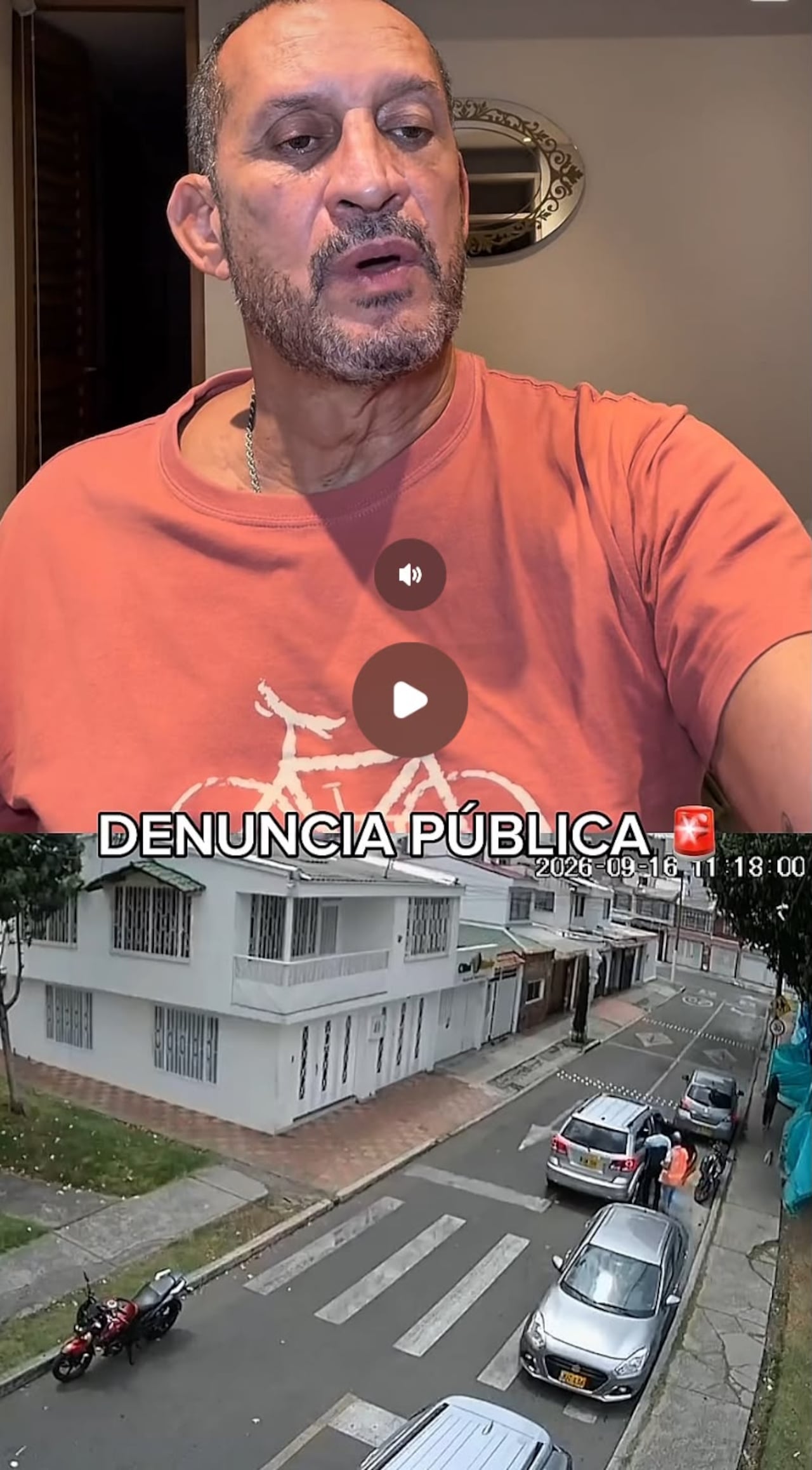 Flaco Solórzano hace denuncia pública.