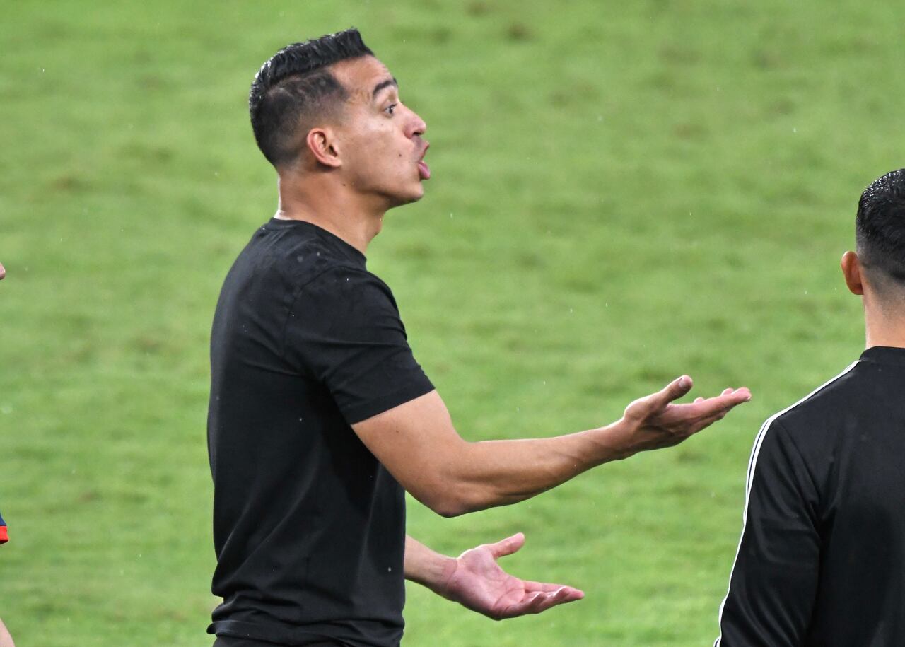 Cali: América de Cali 1 Deportivo Pasto 1. Copa Betplay. foto José L Guzmán. El País.