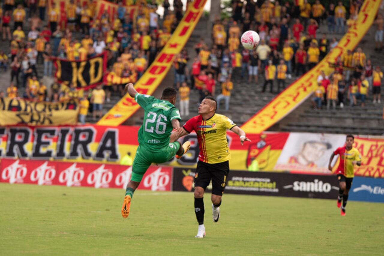 Imagen del partido entre Pereira y Equidad por la fecha 17 de la Liga BetPlay 2023-ll