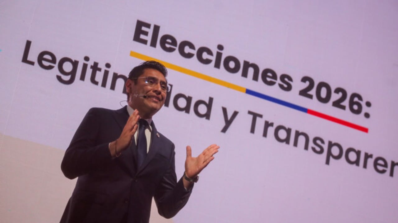 El presidente del CNE presentó la plataforma para acreditar testigos y observadores rumbo a las elecciones de 2026.