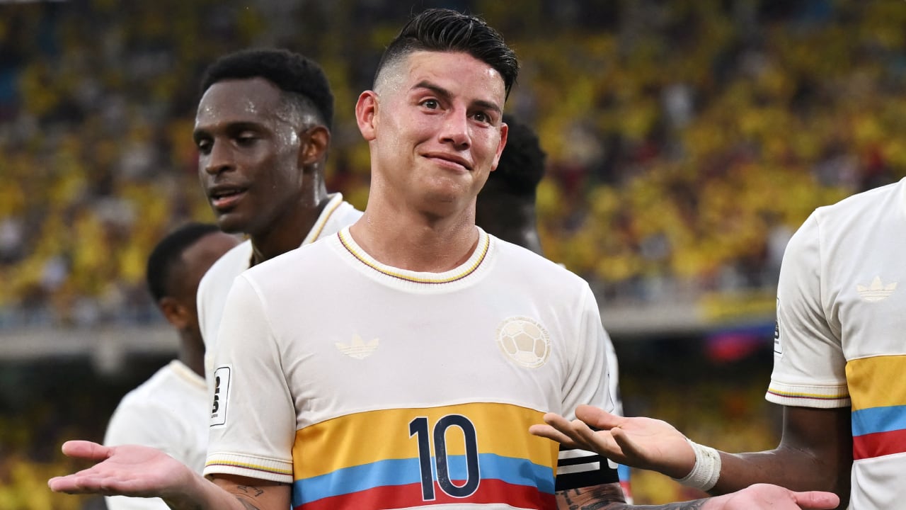 James Rodríguez, capitán y referente de la Selección Colombia