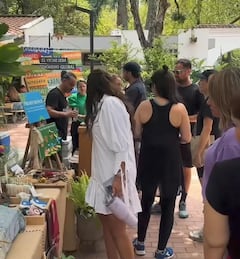 El Mercadillo Verde reúne varias marcas de emprendedores de la ciudad.