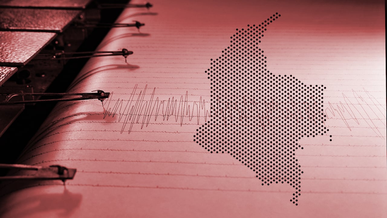 Sismo temblor sismografo Colombia