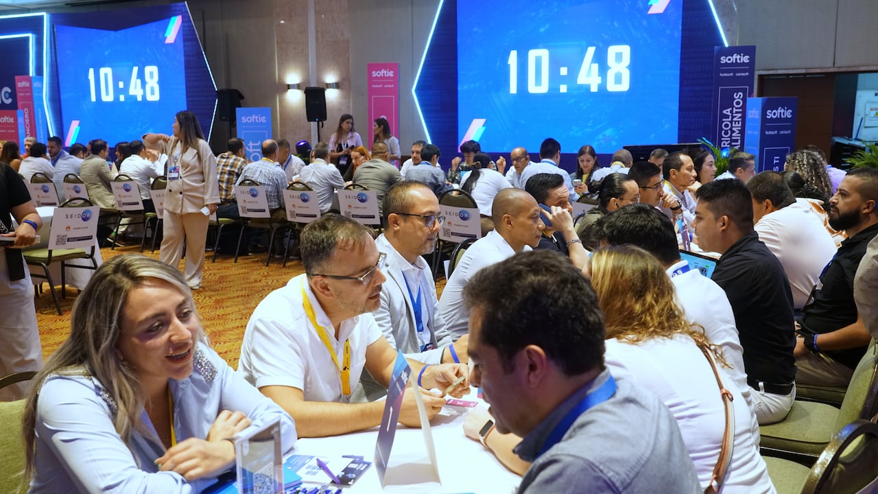 Softic 2024 reune a los principales actores del sector tecnológico en Cali del 2 al 4 de octubre, consolidándose como el evento de software más grande de Colombia. 3 de Octubre de 2024. Foto Jorge Orozco / El País.