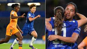 Linda Caicedo y Mayra Ramírez se enfrentaron en Champions League