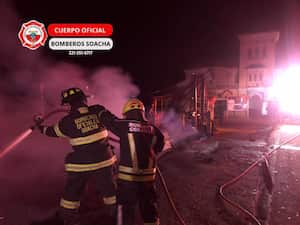 La conflagración inició a eso de las 3:00 a.m.