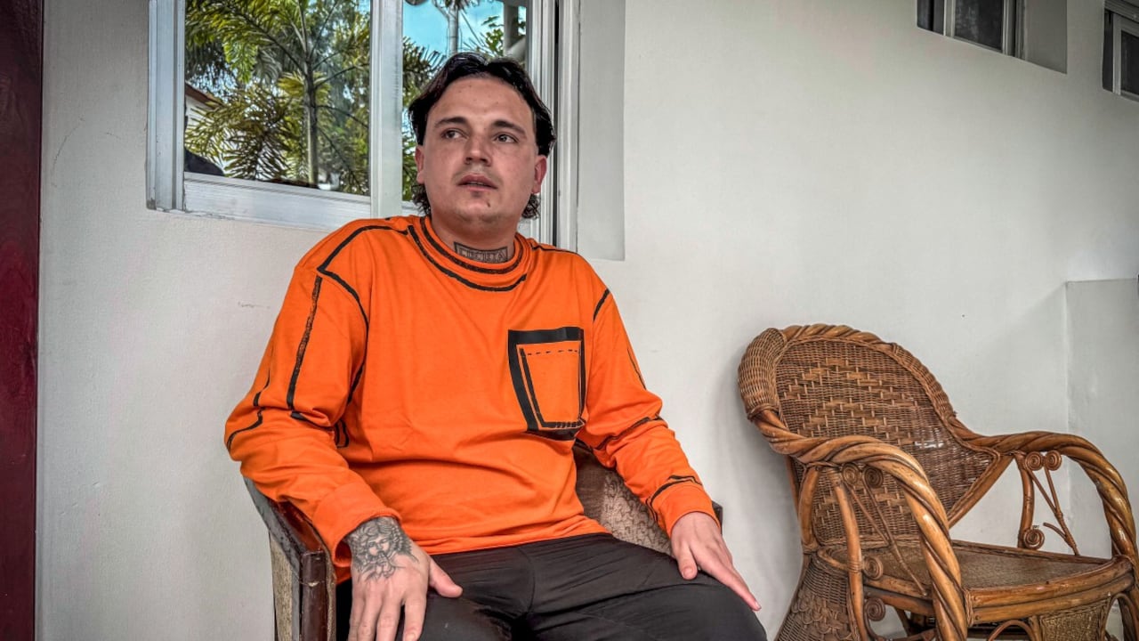 Hugo Palencia Ropero, de 25 años, ciudadano colombiano expulsado de Estados Unidos.