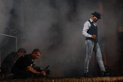 Rodaje película The Best (producción de Tele Pacífico, director Miguel Ernesto Yusti).