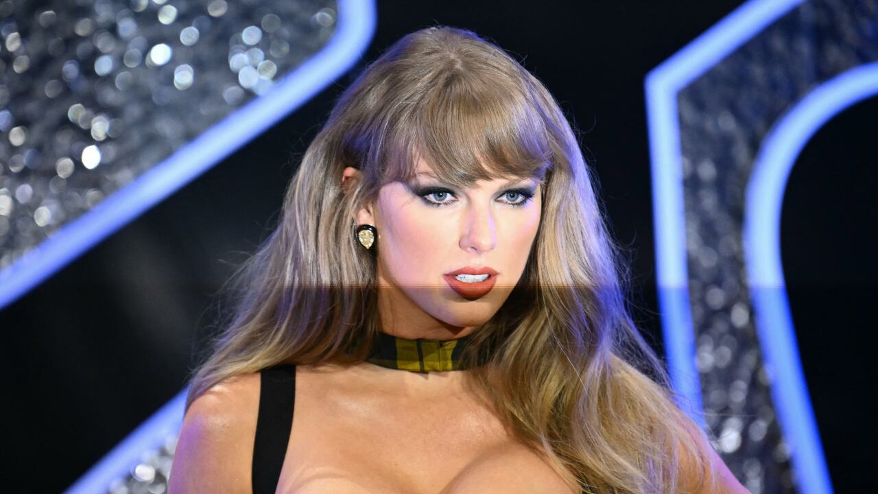 La cantante estadounidense Taylor Swift en los MTV Video Music Awards en el UBS Arena en Elmont, Nueva York, el 11 de septiembre de 2024.