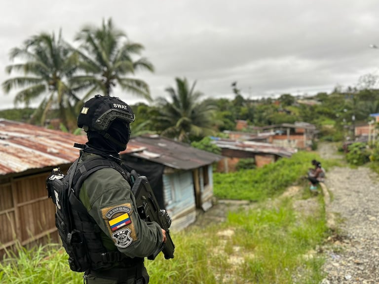 Imágenes de la comuna 12 de buenaventura, la más afectada por la guerra entre los shottas y espartanos