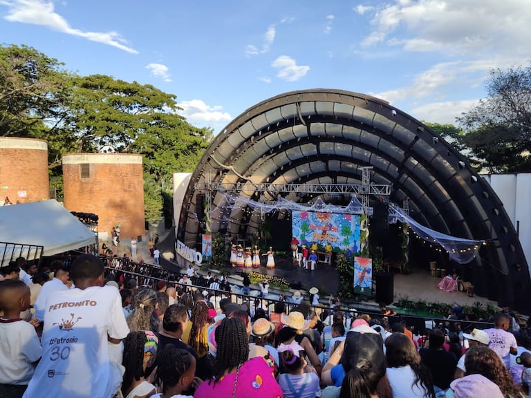 El festival Petronito en el Teatro Los Cristales de Cali.
