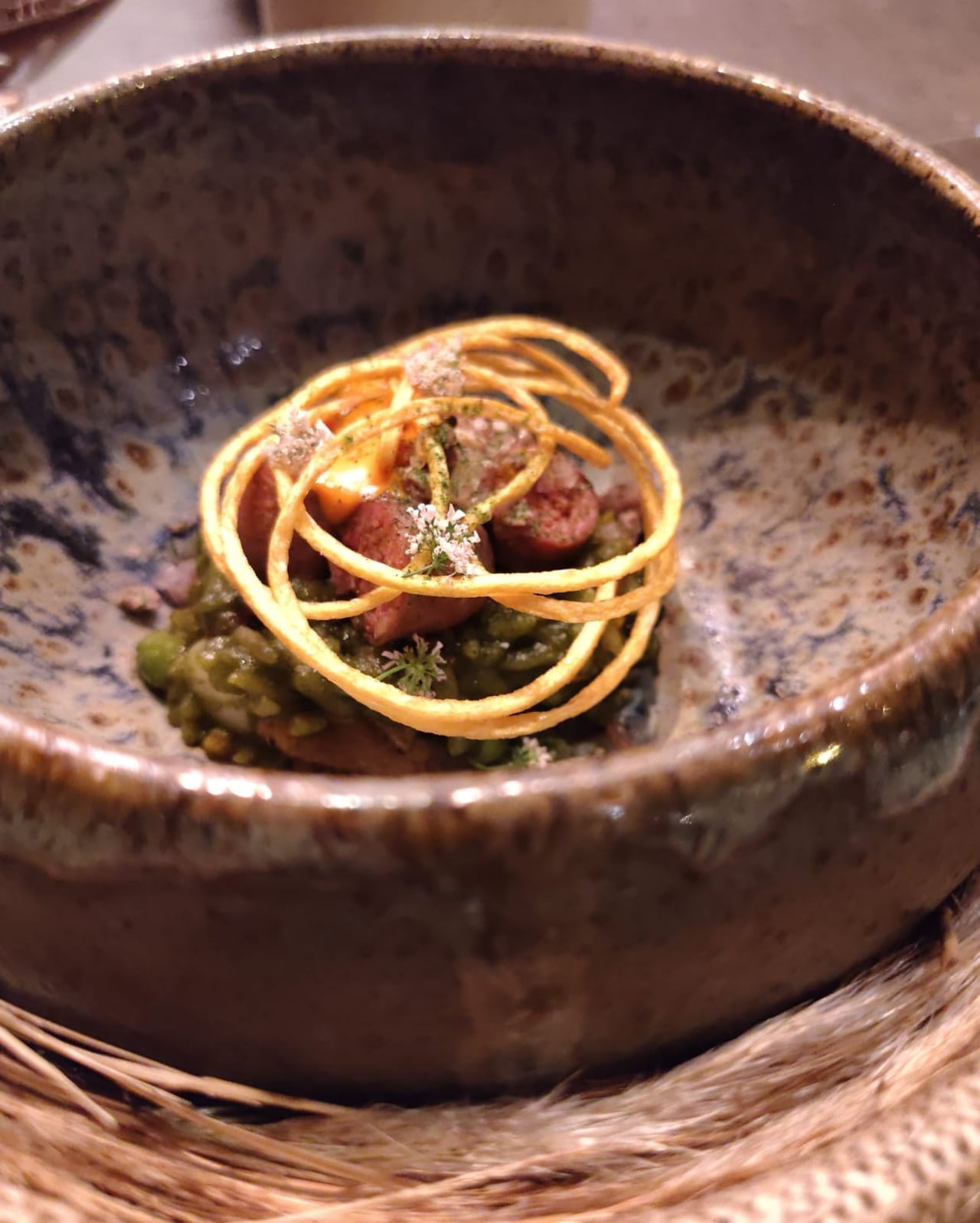 Cena en el restaurante Maya de Perú.