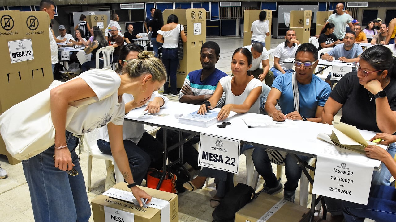 Elecciones Presidenciales 2026, Puesto de votación Coliseo del Pueblo.