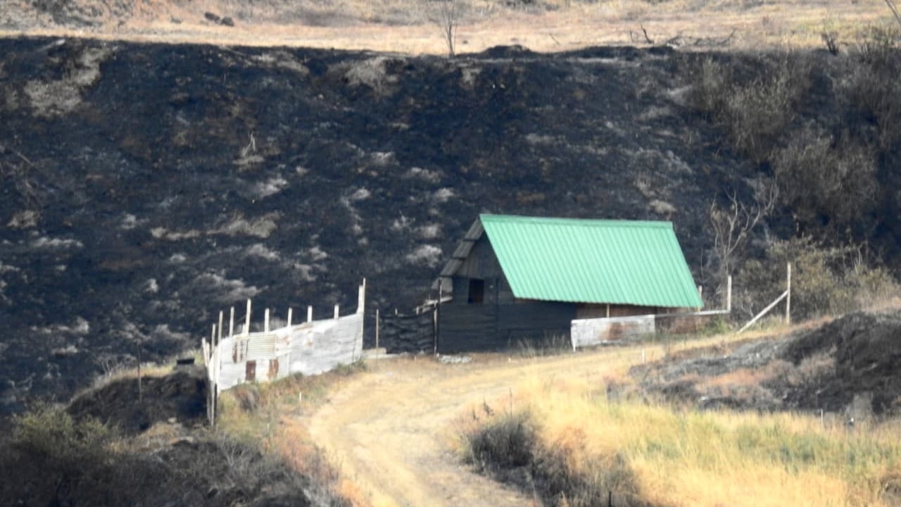 Las impactantes imágenes que dejó la emergencia ambiental en Altos de Menga.