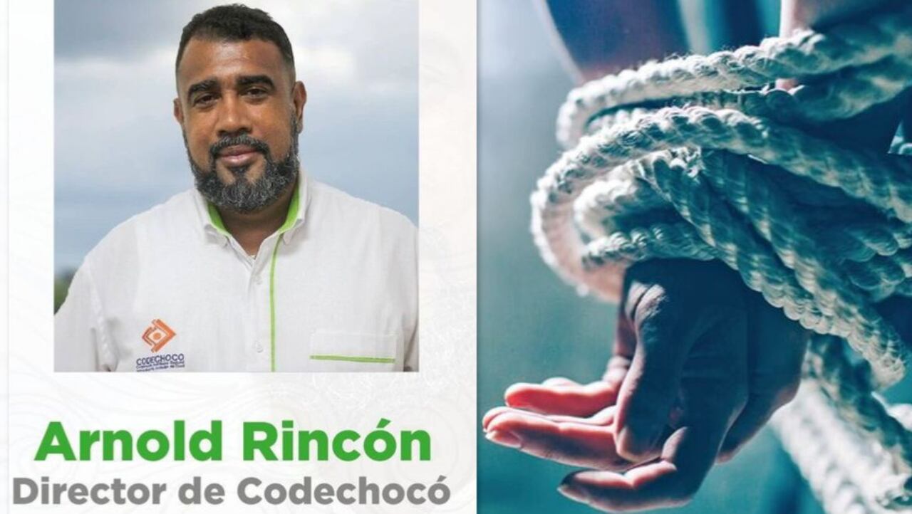 Liberan a director de Codechocó, Arnold Rincón, secuestrado en Chocó.