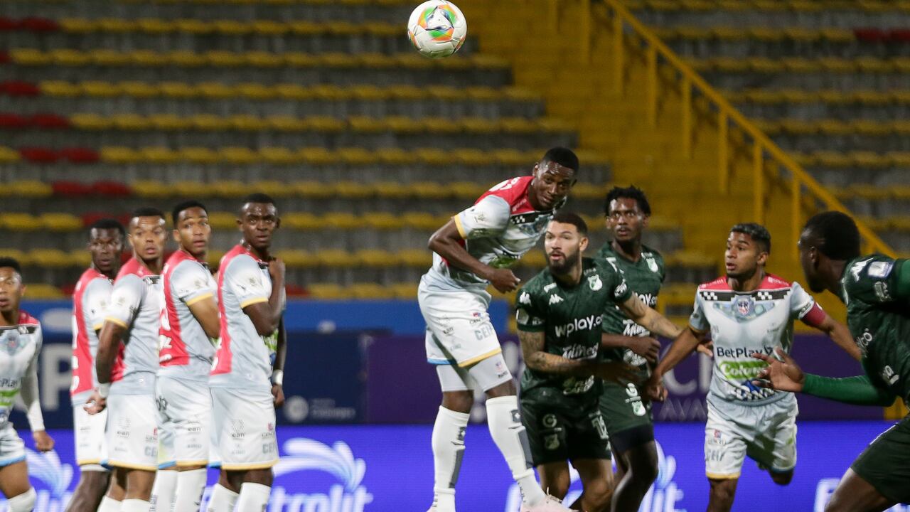 Fortaleza vs. Deportivo Cali en el estadio Metropolitano de Techo por la ida de los octavos de final de la Copa BetPlay.