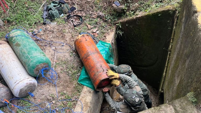 Explosivos en Cauca