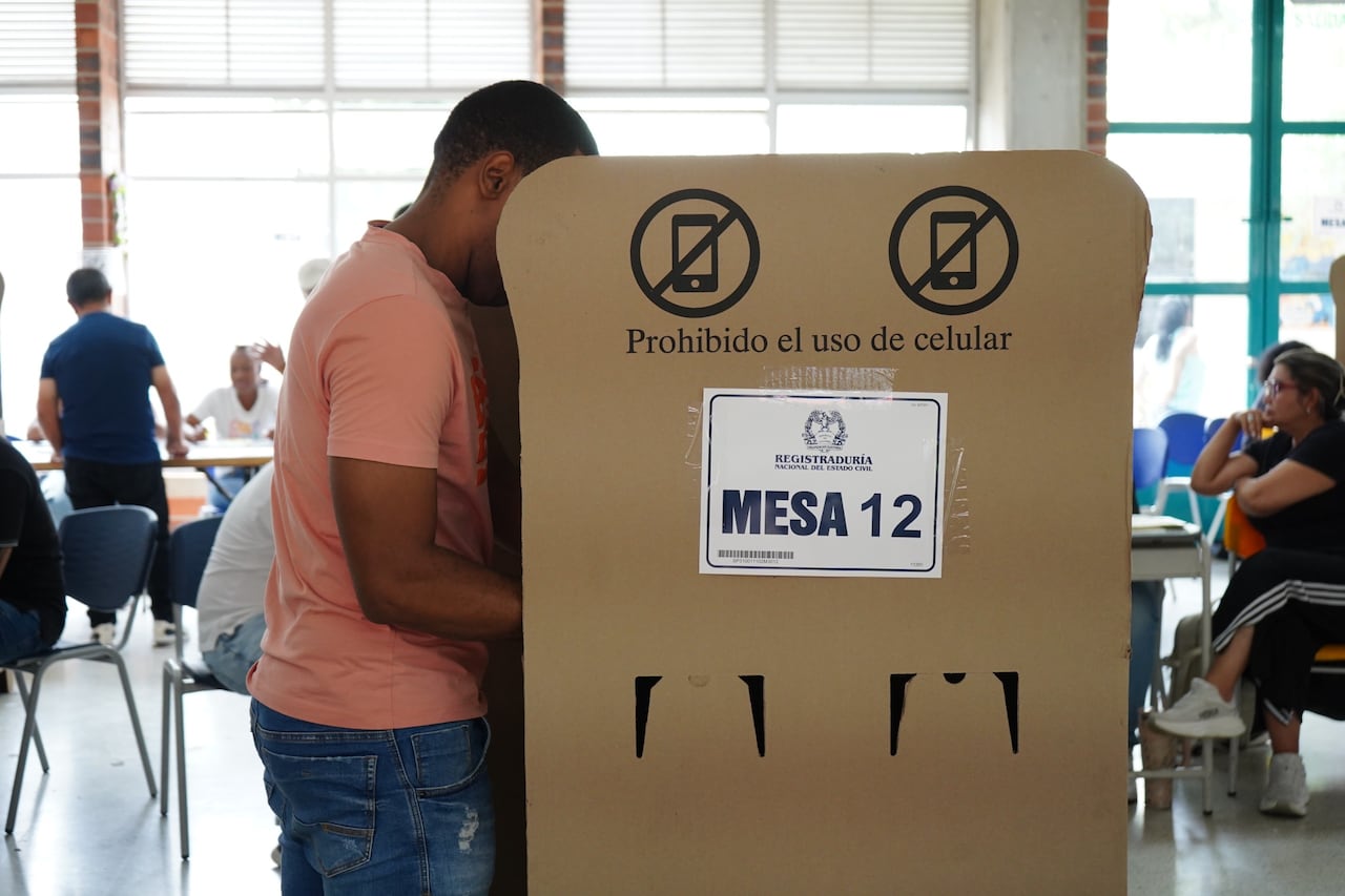 Elecciones presidenciales, votación en la ciudad de Cali