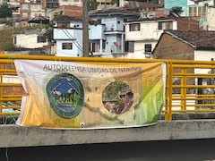 Los mensajes aparecieron en algunos sectores de la comuna 19 de Cali.