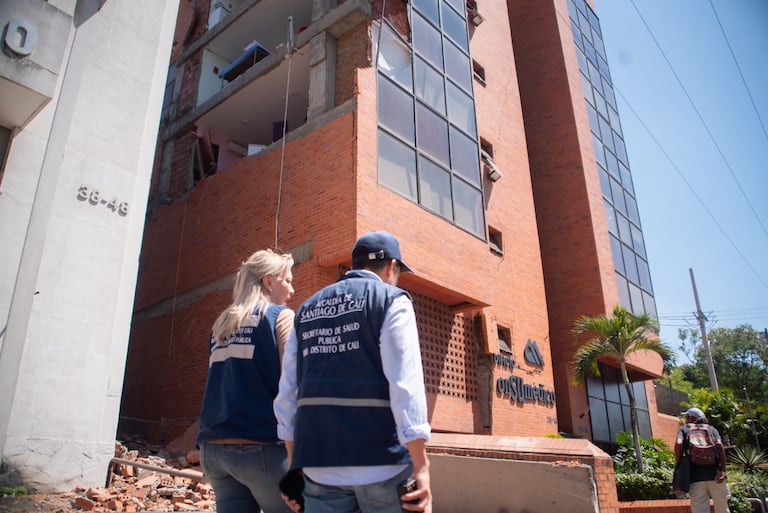 218 IPS sufrieron afectaciones por el terremoto en Cali. La mayoría de ellas están ubicadas en el sur de la ciudad. Debido a esto, las EPS han orientado la atención a otros establecimientos.