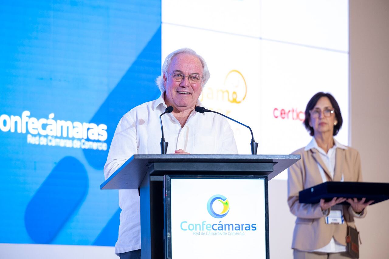 Julián Domínguez, saliente presidente de Confecámaras, aseguró que la inseguridad es el principal problema que tienen las empresas y está haciendo mucho daño. Foto: Confecámaras / El País.