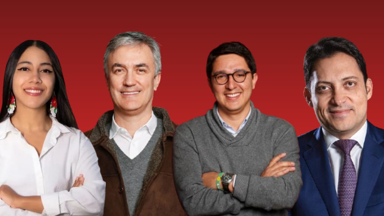 Laura Isabel Vera, Christian Garcés, Duvalier Sánchez y Carlos Fernando Motoa.