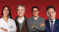 Laura Isabel Vera, Christian Garcés, Duvalier Sánchez y Carlos Fernando Motoa.